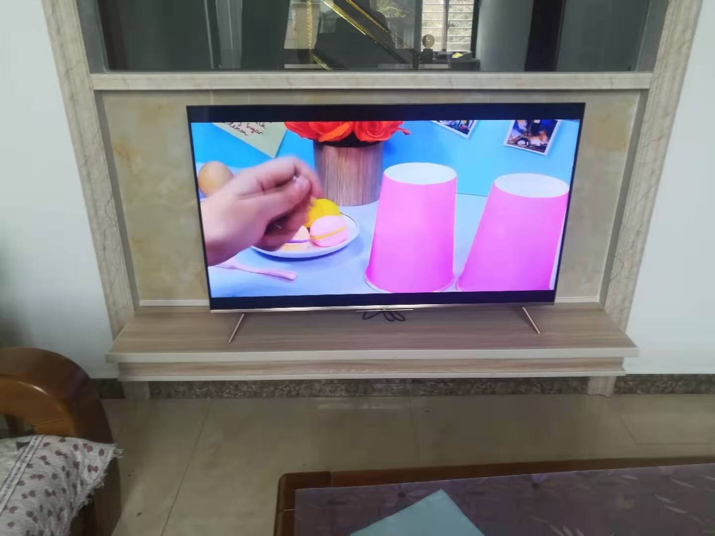 酷开创维智慧屏P50Pro55英寸4K超高清防蓝光免遥控声控无网投屏2+32G以旧换新平板电视55P50Pro
