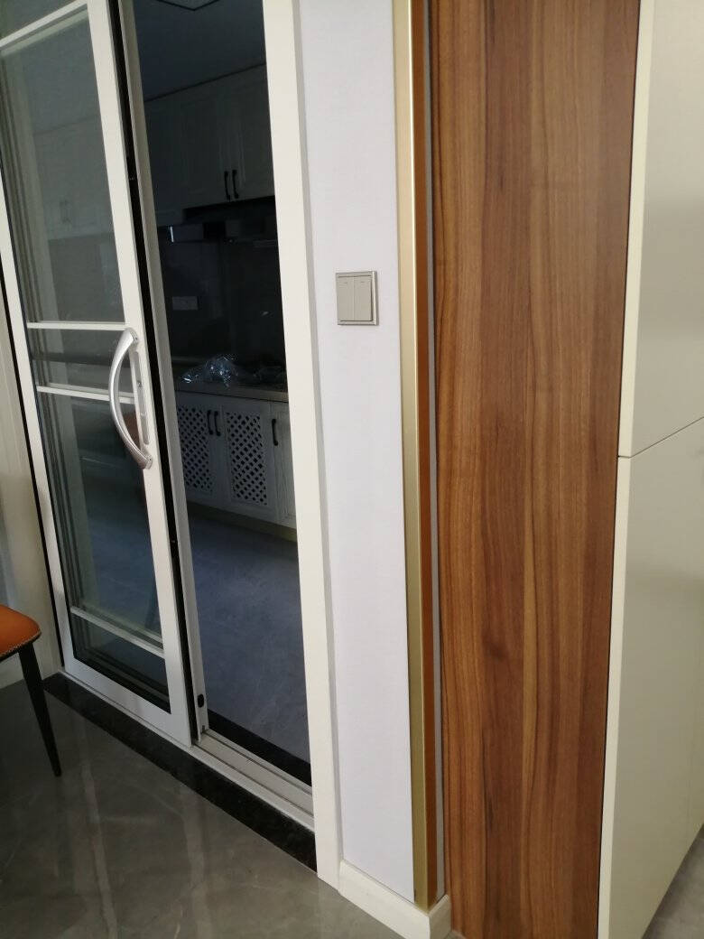 世角钛铝合金免打孔金属护墙角乳胶漆壁纸墙纸阳角墙角保护条防撞条护角条35mm磨砂银2米 第3页 盱眙360博客