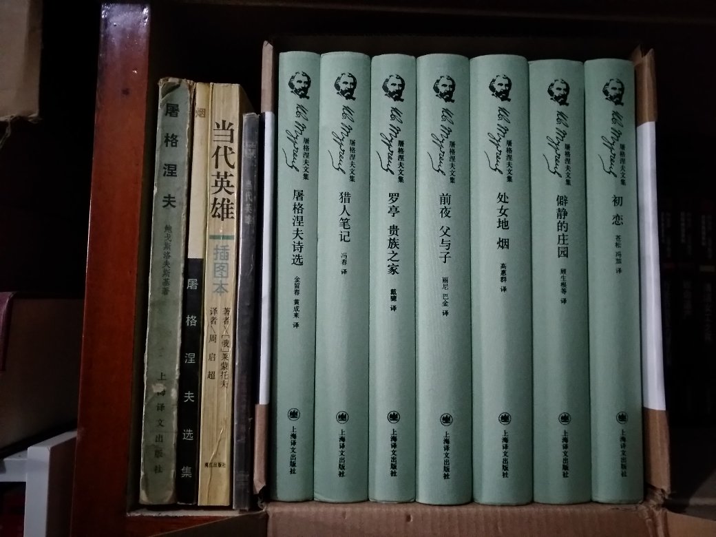 上海译文出版社在外文图书翻译出版很有实力。屠格涅夫的小说是中学读的，这套收藏起来慢慢重新看一遍。