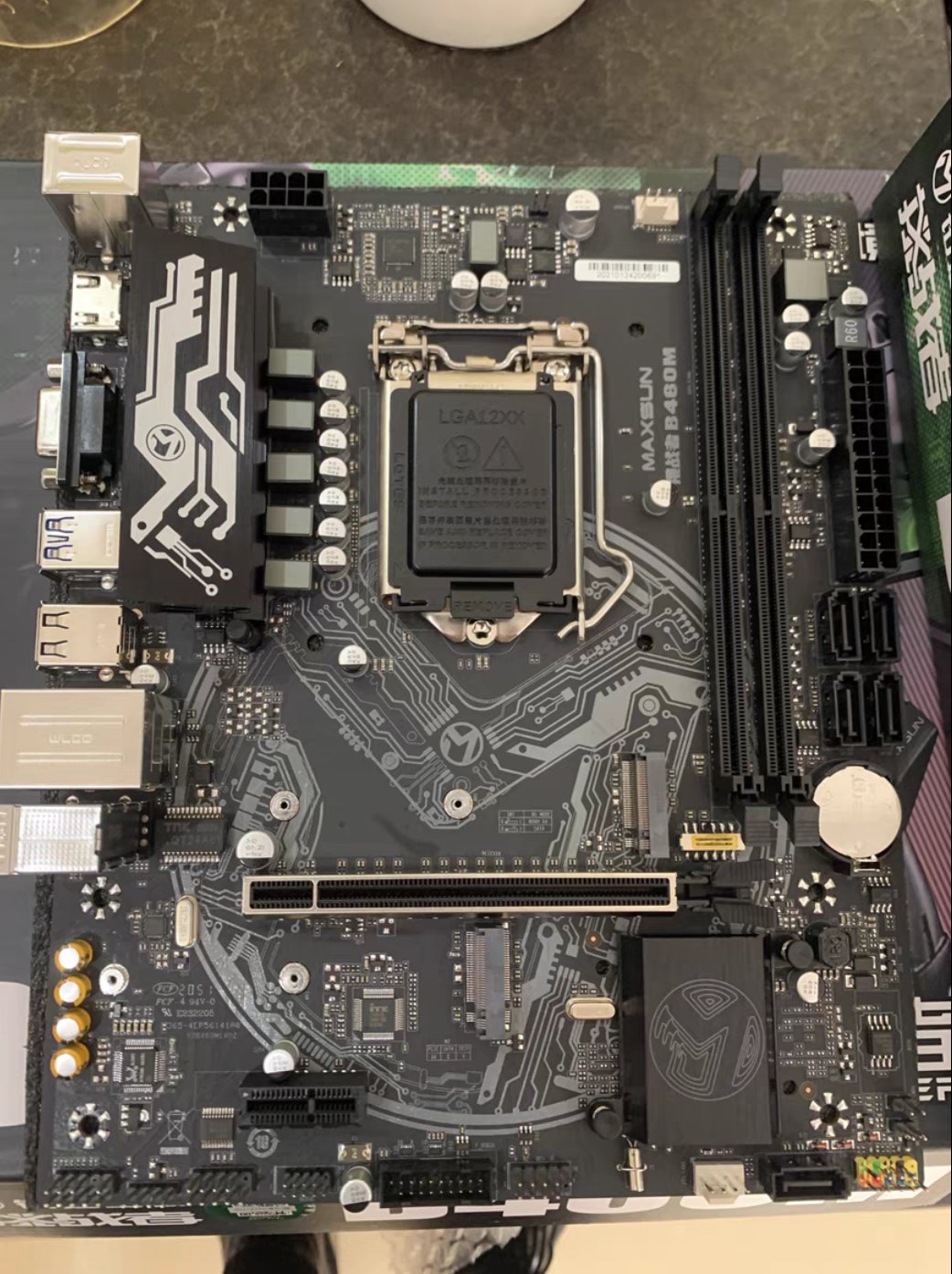 铭瑄ms里程碑b460m