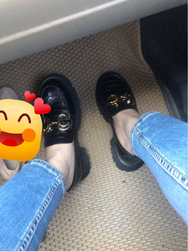思加图2021春季新品厚底英伦风jk鞋皮鞋乐福鞋女鞋A2801AA1黑色37