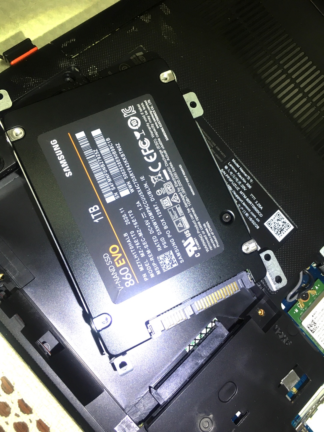 三星860 evo sata iii(1tb)点评