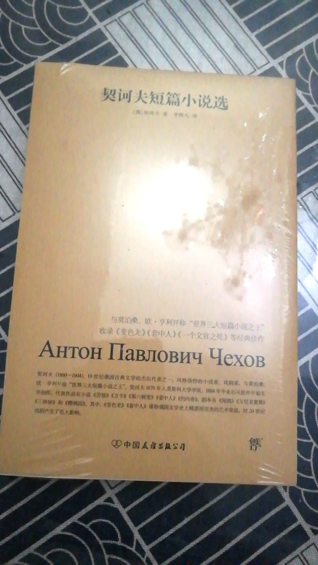 书不错，封面简洁，契科夫的小说逗很独特好看