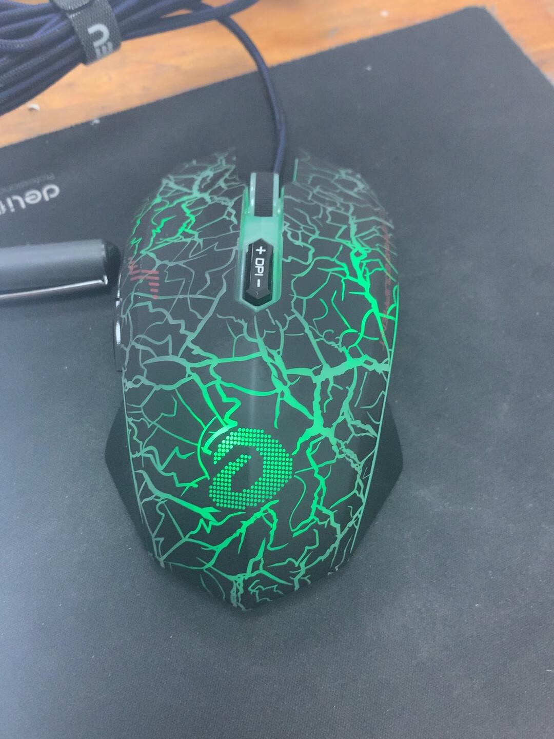 达尔优lm125牧马人静音版鼠标裂纹版点评