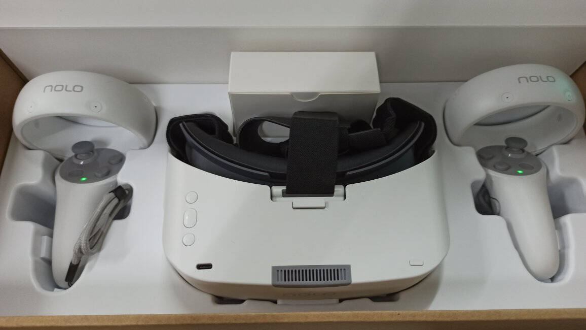 NOLOSonicVR一体机vr眼镜虚拟现实VR体感游戏机宽频振动马达全尺寸真4K心率监测无线串流SteamVR