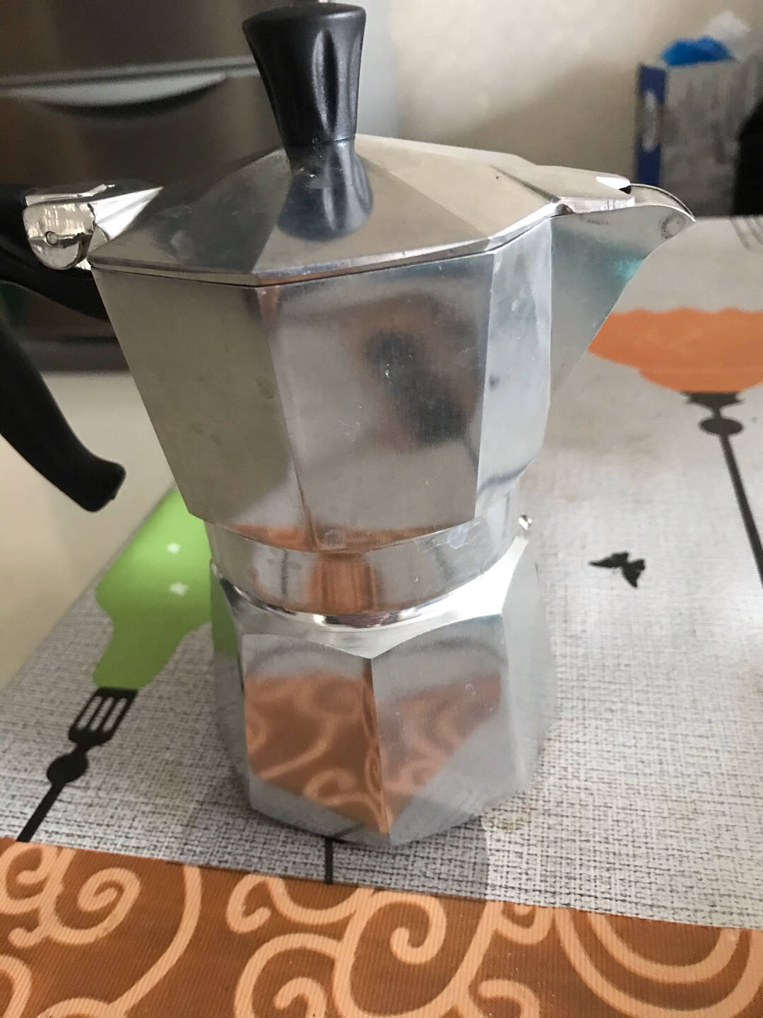 比乐蒂Bialetti摩卡壶手冲咖啡壶意大利进口家用意式浓缩滴滤经典八角壶2杯份