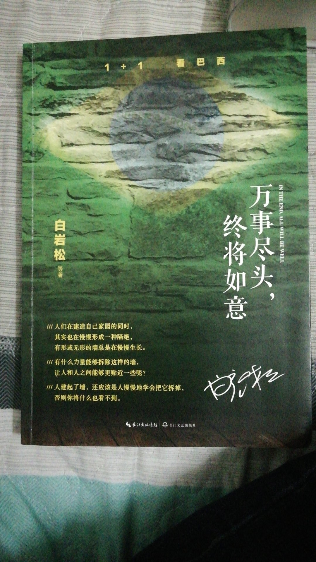 我的偶像白岩松，一个有深度的男人，从来都没让我失望！