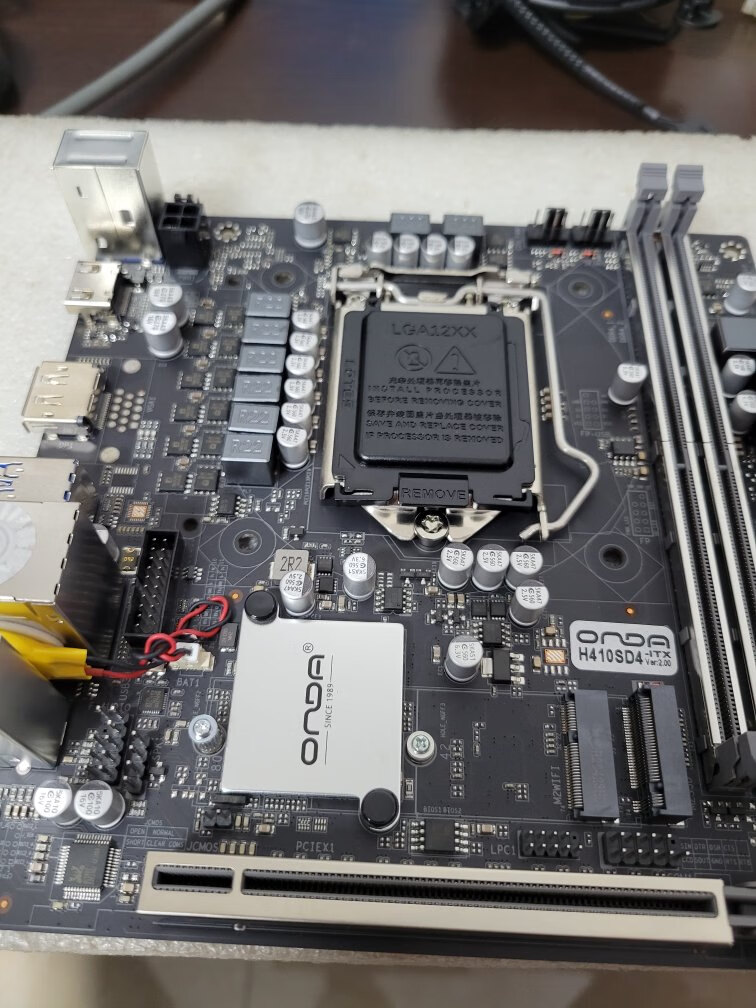 昂达h410sd4itx全固版点评