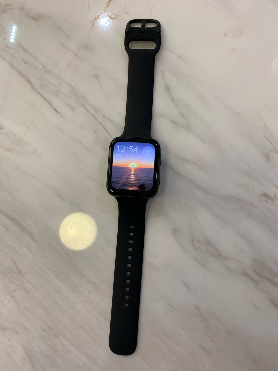 OPPOWatch242mm蓝牙铂黑全智能手表男女运动电话手表双擎长续航/血氧监测/电竞模式通用华为苹果手机
