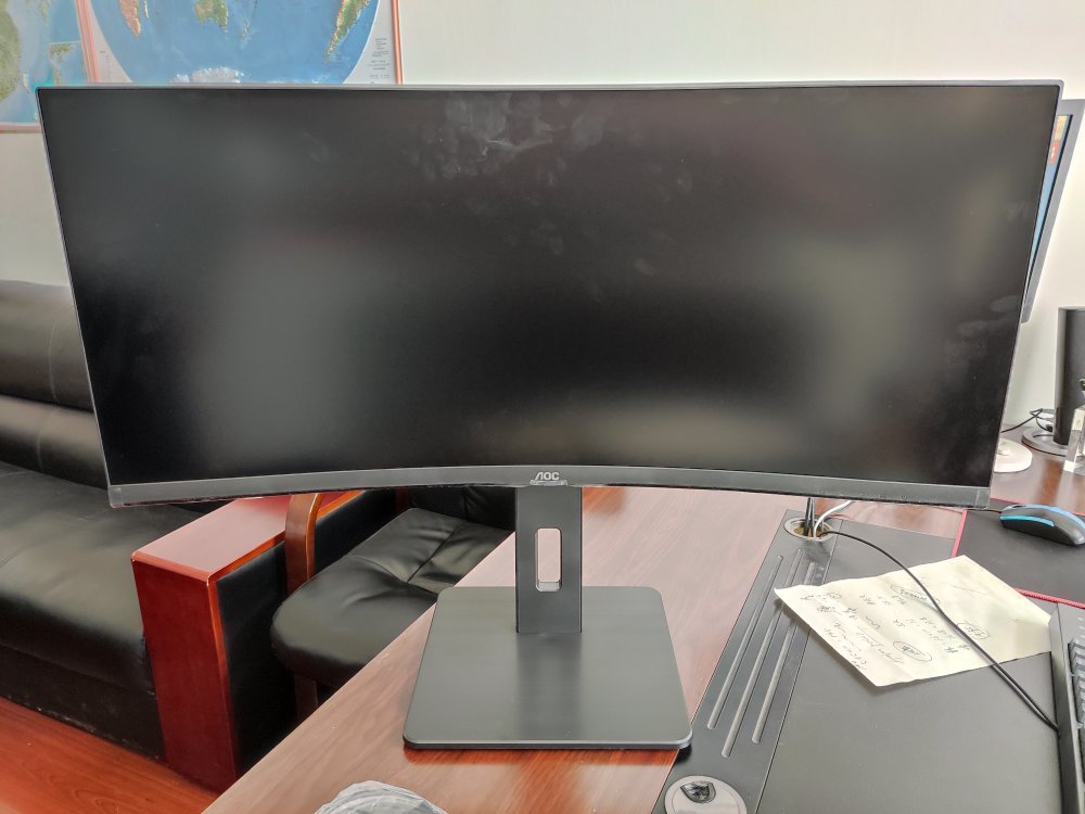 aoc曲面带鱼屏显示器34英寸游戏设计剪辑用券后2999元