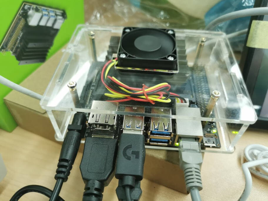 NVIDIA英伟达JetsonNano人工智能AI嵌入式开发板套件AI人工智能脸识别Nano电源适配器