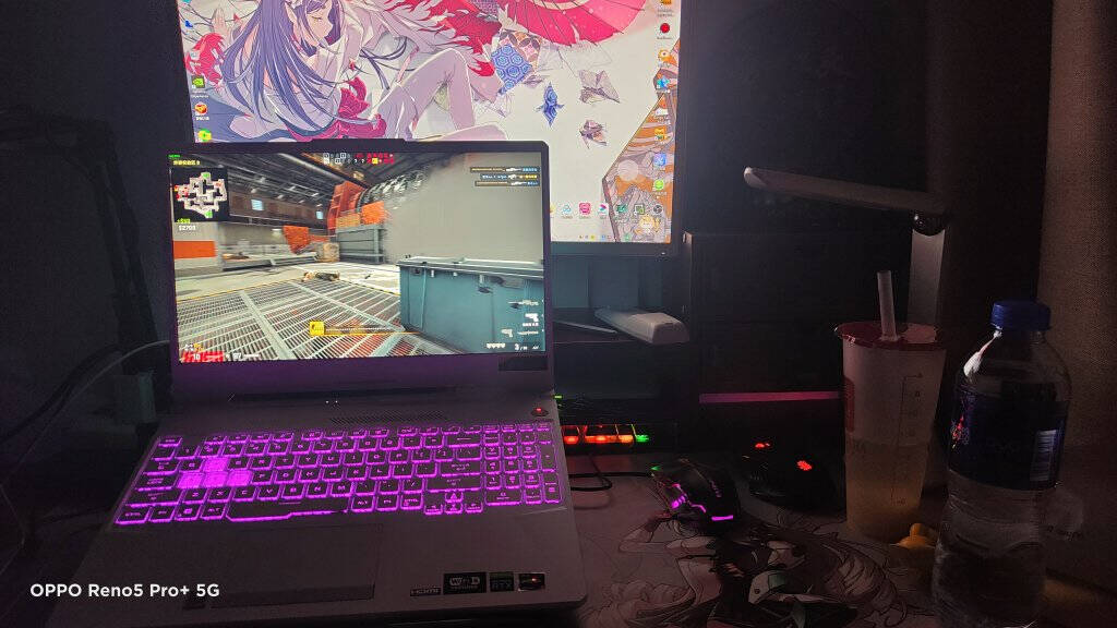华硕(ASUS)天选215.6英寸游戏笔记本电脑(8核R9-5900HX16G512GRTX3060240Hz100%sRGB)日蚀灰