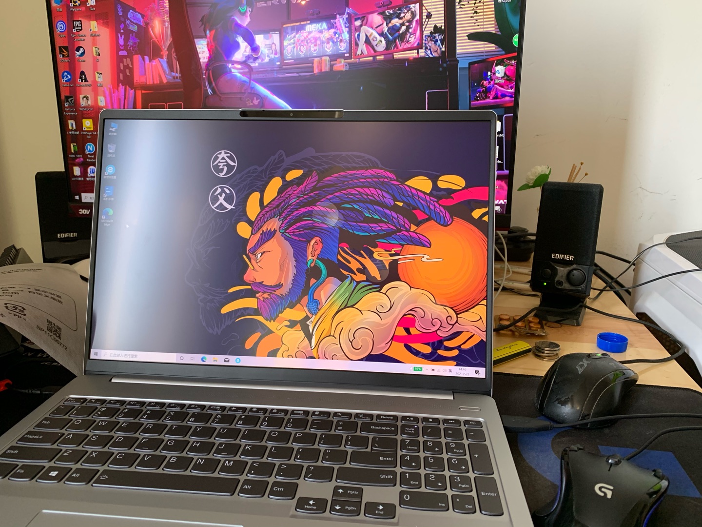 联想小新pro16高性能游戏轻薄本送男朋友设计游戏工作礼物