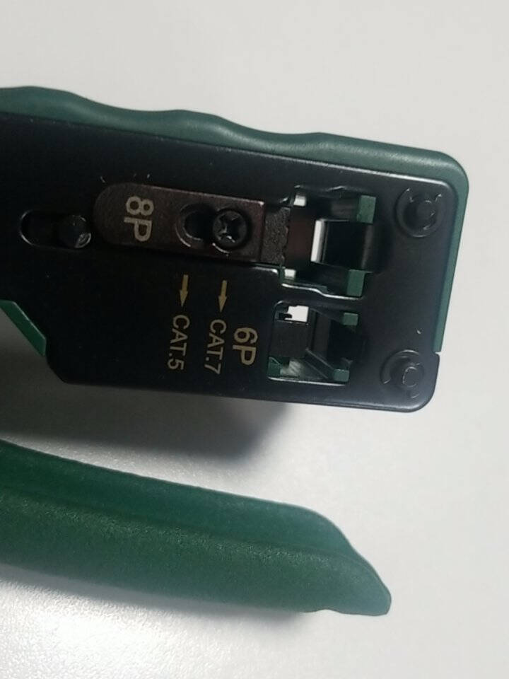 万级(OFNPFTTH)七类网线钳通孔钳子套装7类燕尾夹网线水晶头穿孔式压线钳RJ45网线测试仪工具包WJ-1988D