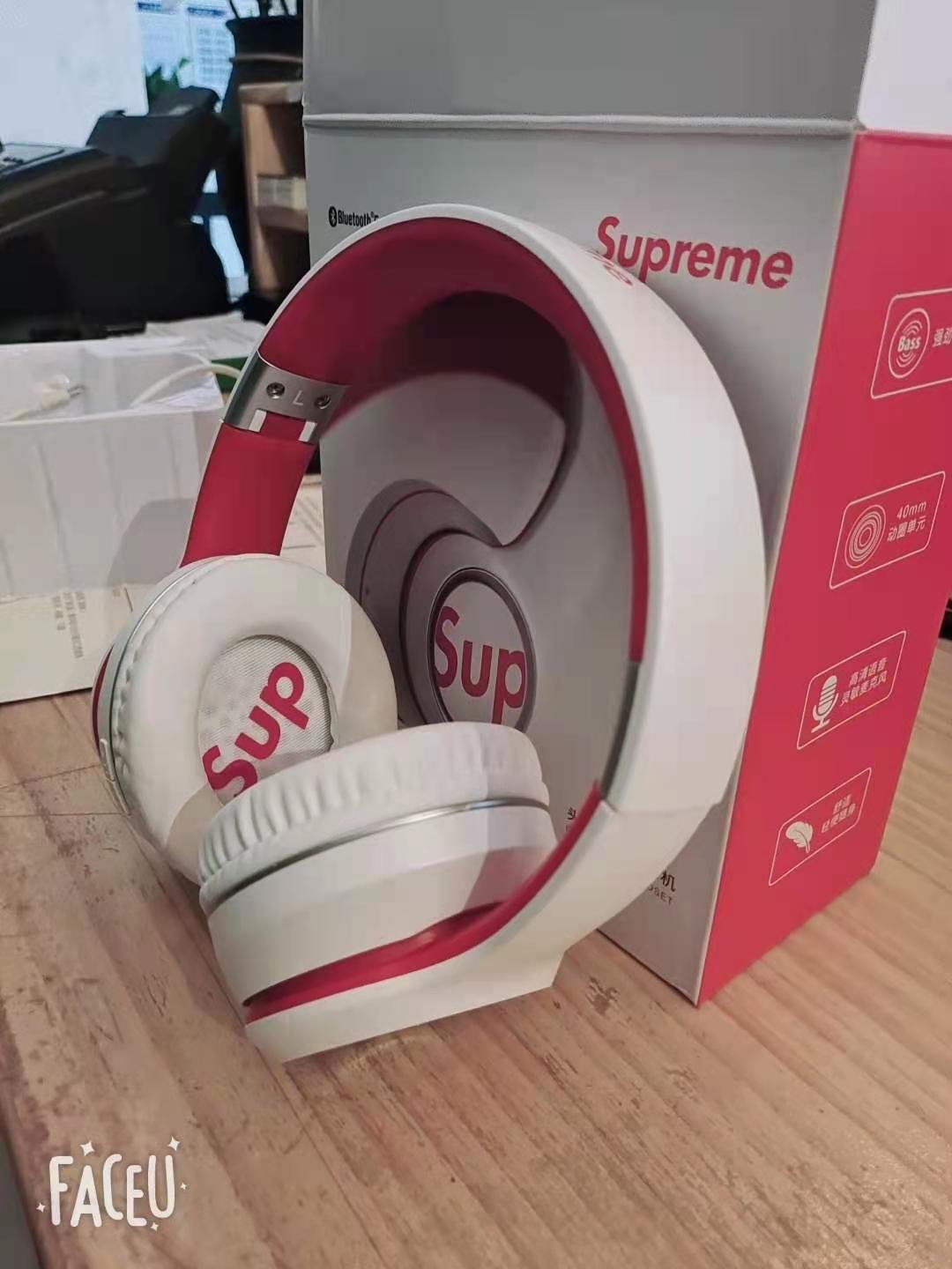 蛇圣supreme头戴式运动蓝牙耳机点评