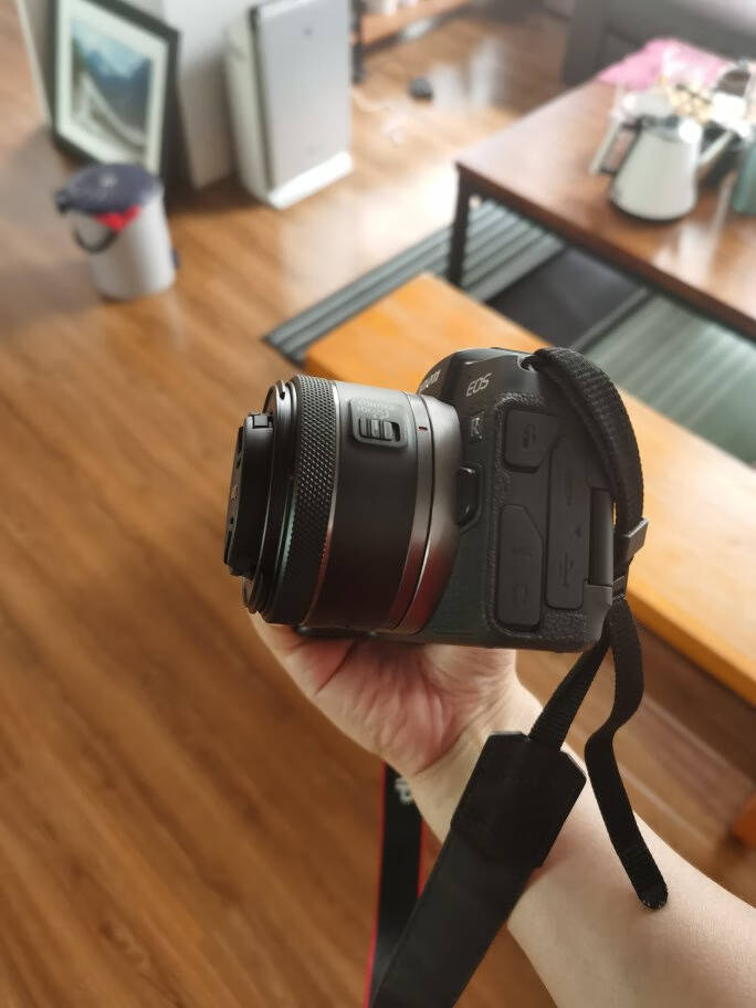 佳能rf501.8stm小痰盂大光圈专微全画幅标准定焦镜头适用EOSRRPR5R6RF50F1.8STM