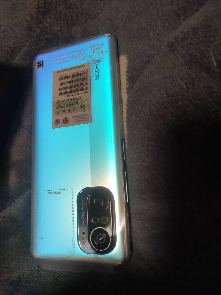 RedmiK40Pro+骁龙888三星E4旗舰120Hz高刷直屏一亿像素夜景12GB+256GB晴雪游戏电竞5G手机小米红米