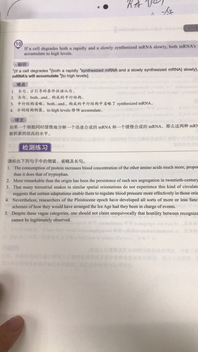 这个书是同学推荐的，准备考博分析阅读有长难句，所以用了这本书做专项训练，希望能有突破，这本书里的句子确实很难，有代表性，讲解比较清晰，能够懂。还有视频讲解，可以直接看。如果考过了，希望能推荐给同学。