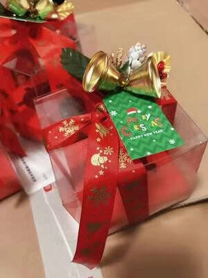 仙窝圣诞节苹果盒平安果苹果包装盒平安夜礼物苹果礼盒包装盒子袋平安果圣诞礼品盒个性包装纸盒批发50个随机混装