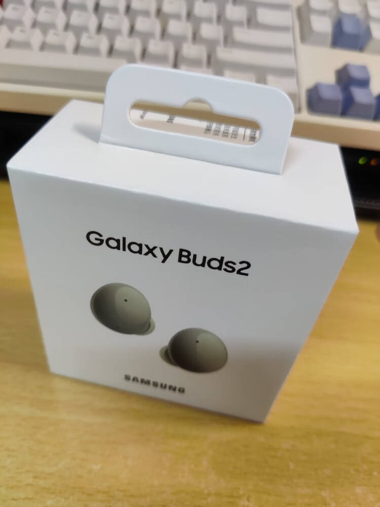 三星（SAMSUNG）GalaxyBuds2主动降噪真无线蓝牙耳机/AKG调校/环境音/华为OPPO等手机通用香提绿