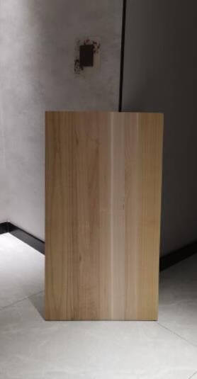 捷诺立(JNL)实木板片材料一字隔板墙上置物架衣柜层板原松木书架桌面搁板定制长100*宽20*厚1.7N46082