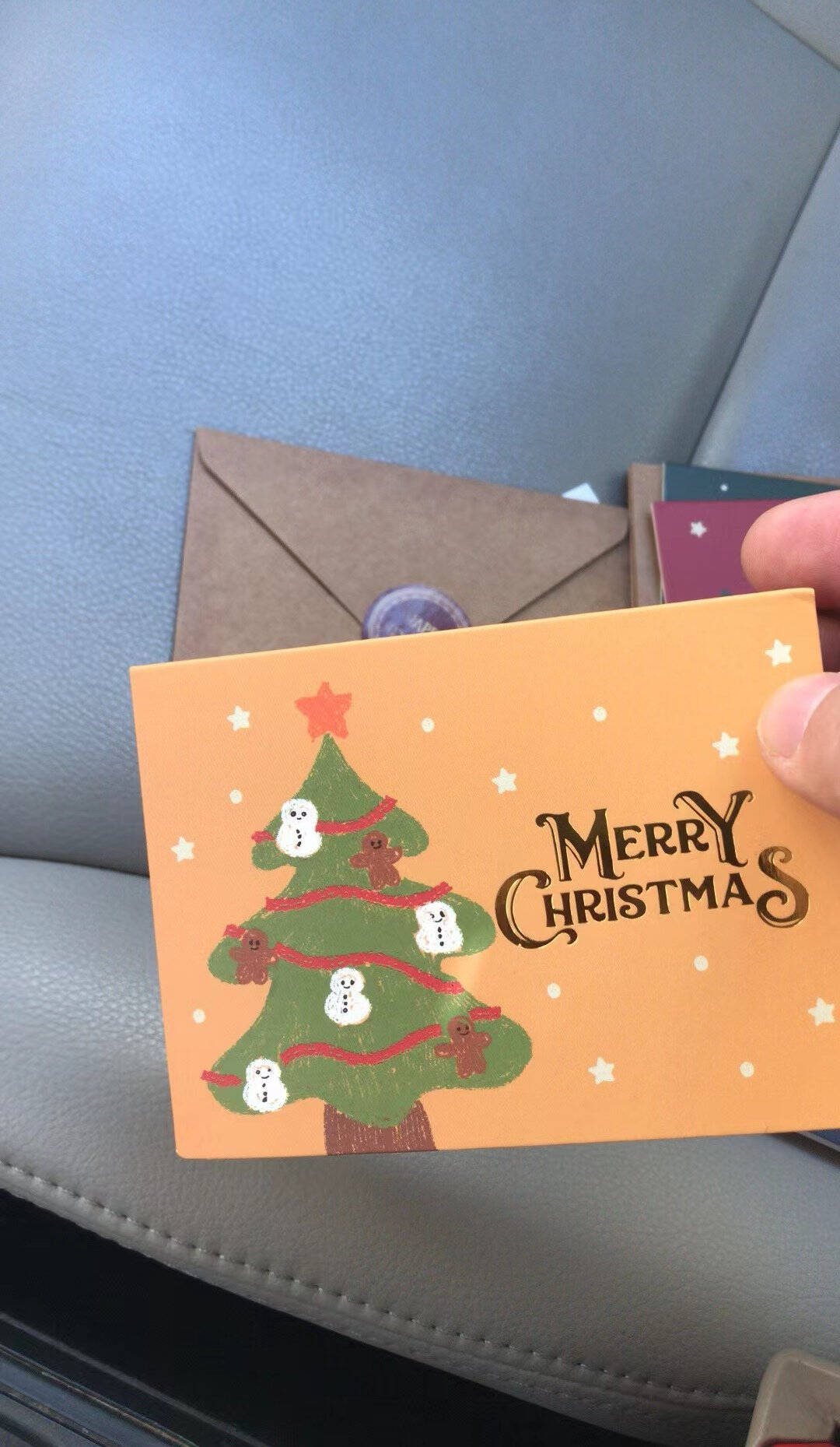圣诞节贺卡平安夜信封贴纸圣诞节礼物送女友送朋友客户员工学生送老师diy手工贺卡套装圣诞贺卡圣诞贺卡（6卡+6信封+6枚贴纸）