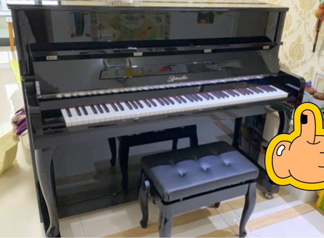 珠江钢琴（PEARLRIVER）立式钢琴全新专业儿童家用考级初学教学钢琴C2S120经典款
