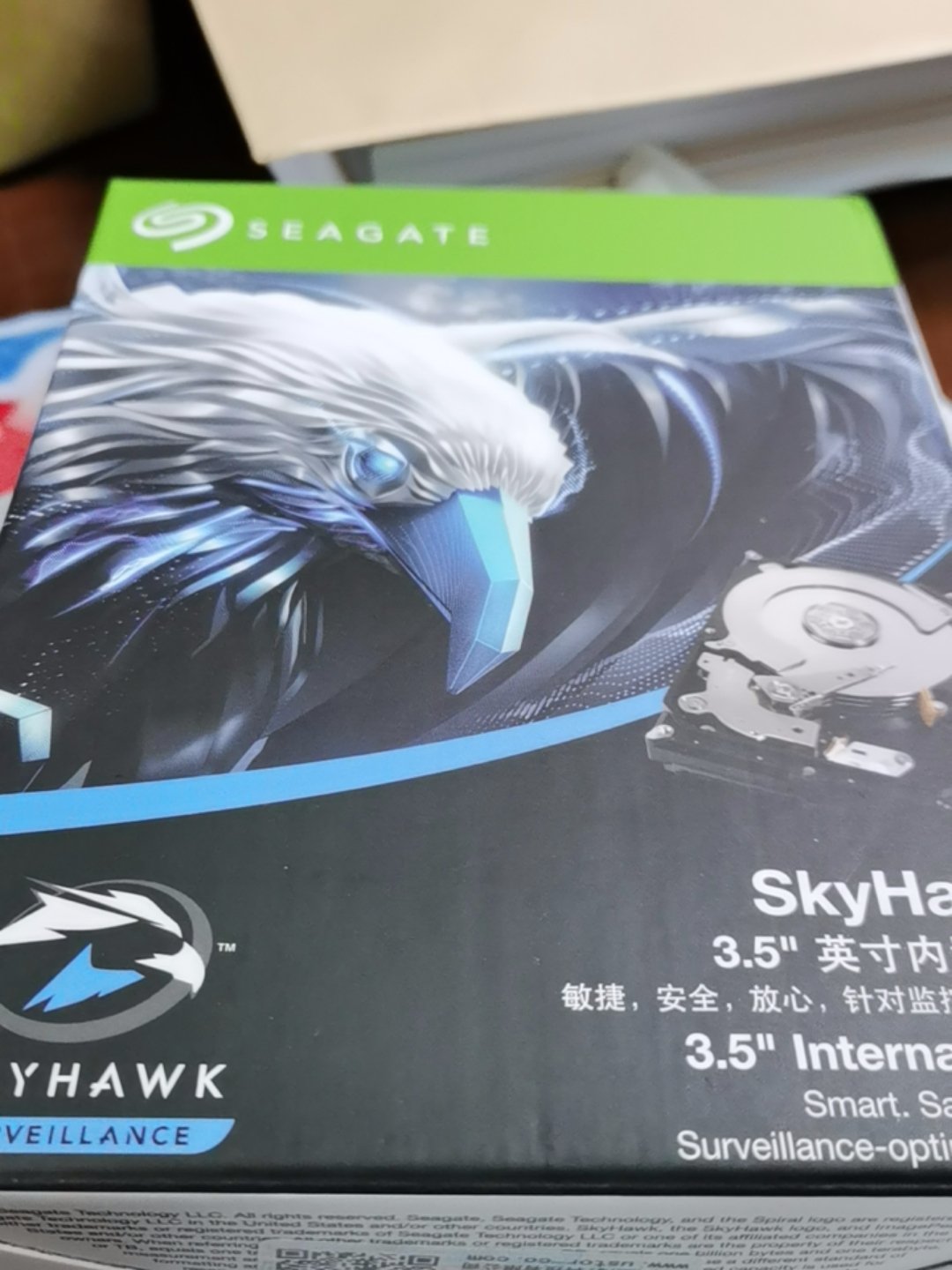 希捷酷鹰skyhawk4tb256mbsata3低功耗版st4000vx013点评