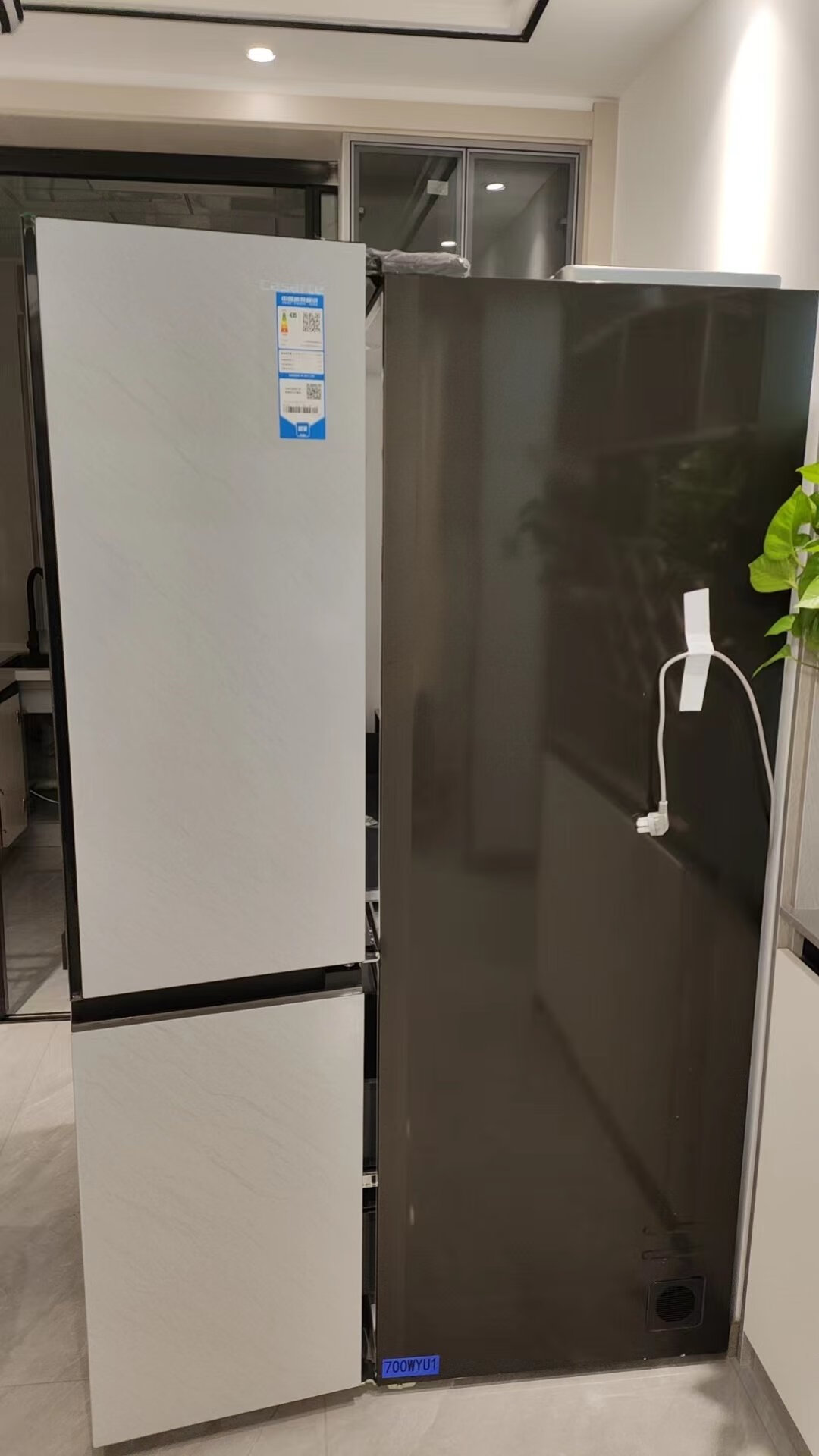 良心评测卡萨帝bcd700wgctdm7wyu1冰箱怎么样参数怎么样使用怎么样