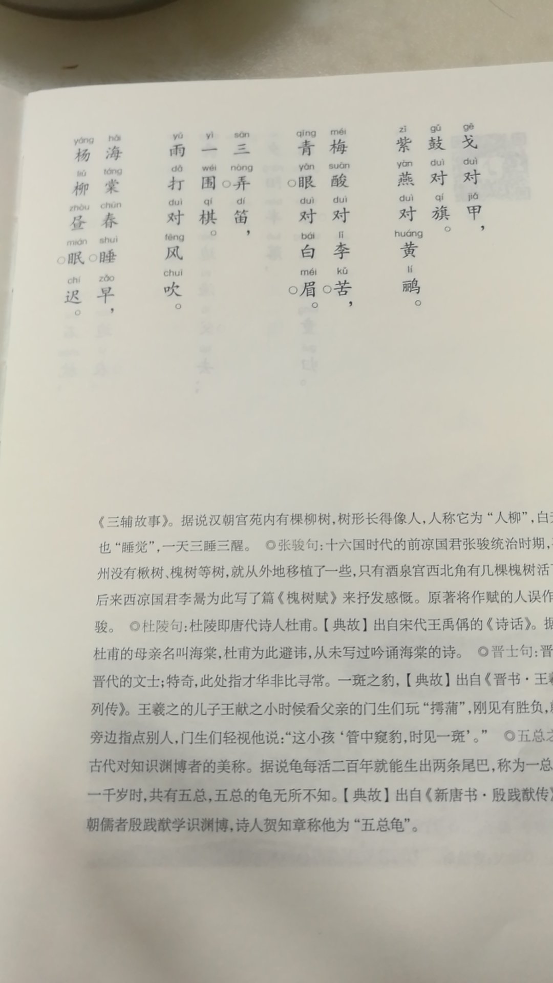 很不错，有注音，自己不会的字也不用问度娘了，适合宝宝学习，国学经典～值得购买。快递给力！