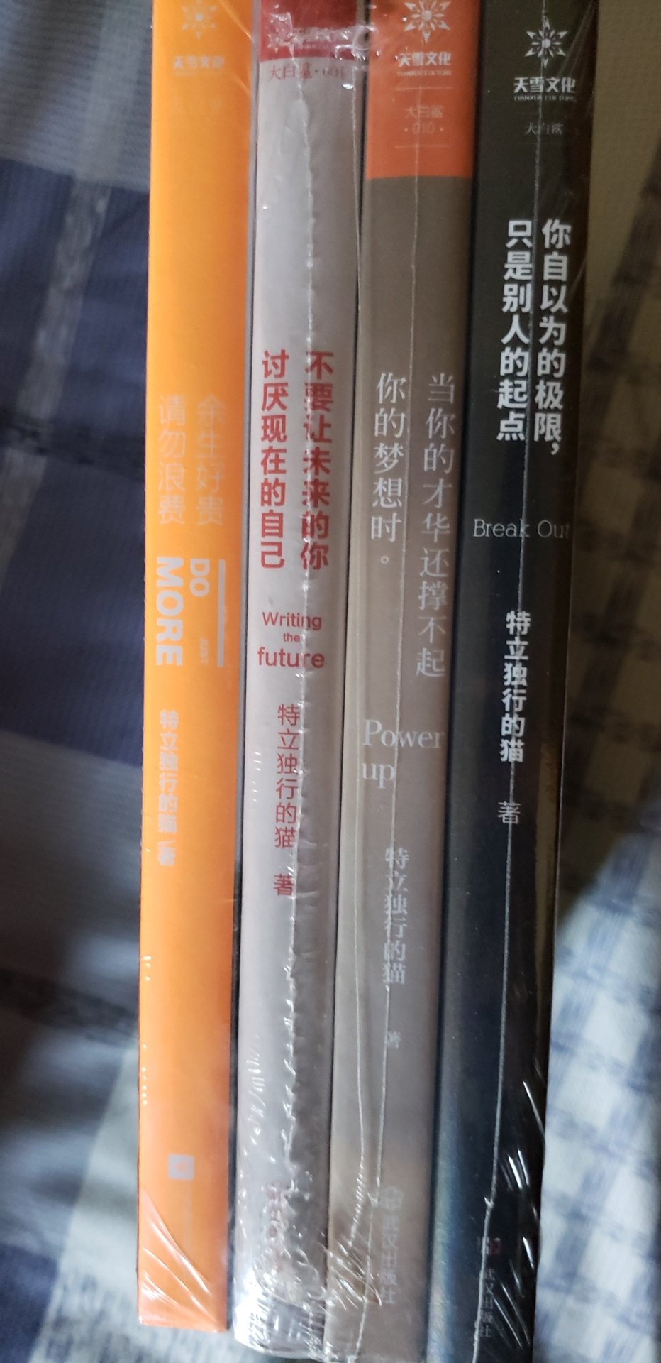 这四本比书店里2本还便宜，橙色这本我看了，很不错