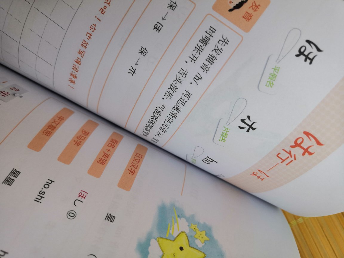 下定决心学日语，先从五十音开始，一本很薄的书，但是内容还不错