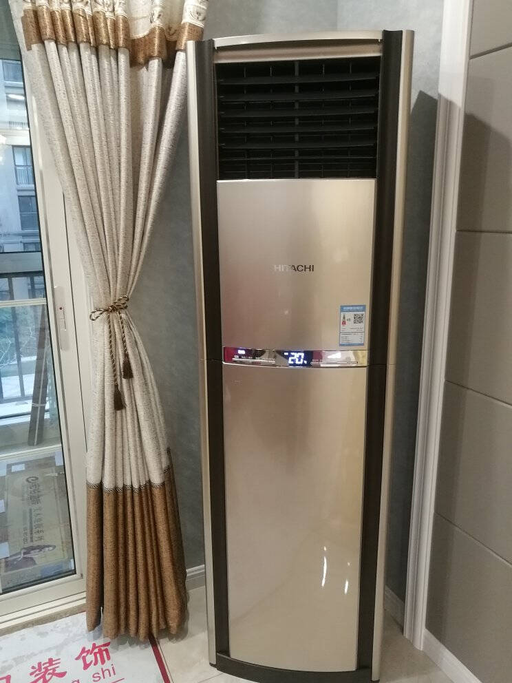 日立（HITACHI）空调柜机3匹新三级能效RAP/C-L72KVYB雅棕色冷暖直流变频空调