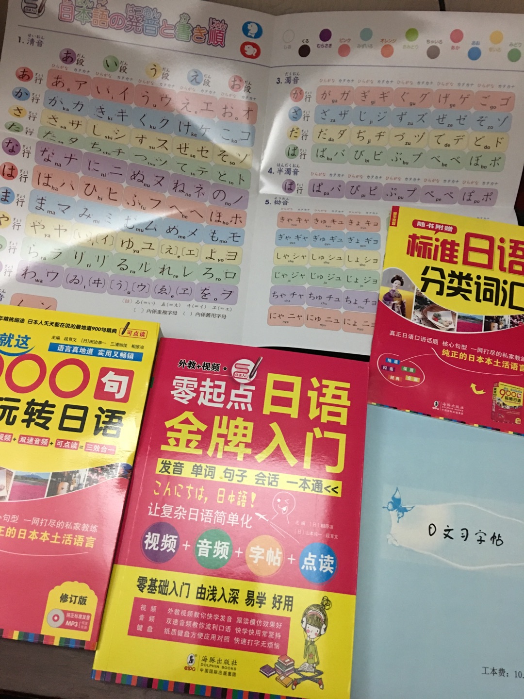 自学，希望能有效果，不过感觉不够详细啊，果然语言靠视频来学习会更好。