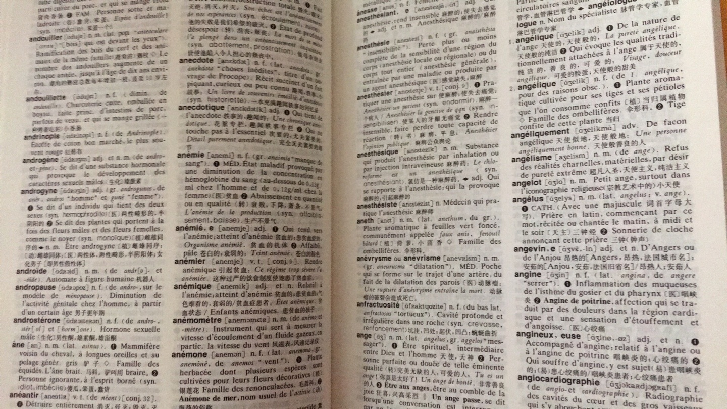 印刷质量还可以，内容不必多说了，法语学习比较实用的一部辞典。