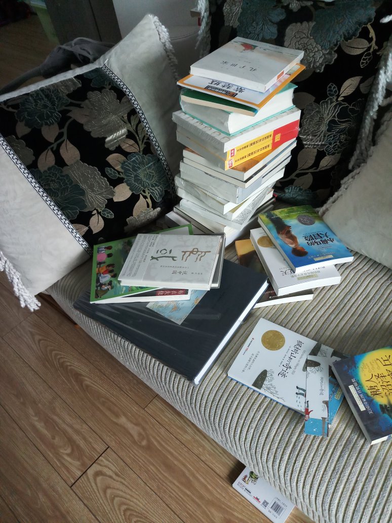 家里很多书还没看完，又买了一些。多读书丰富心灵。