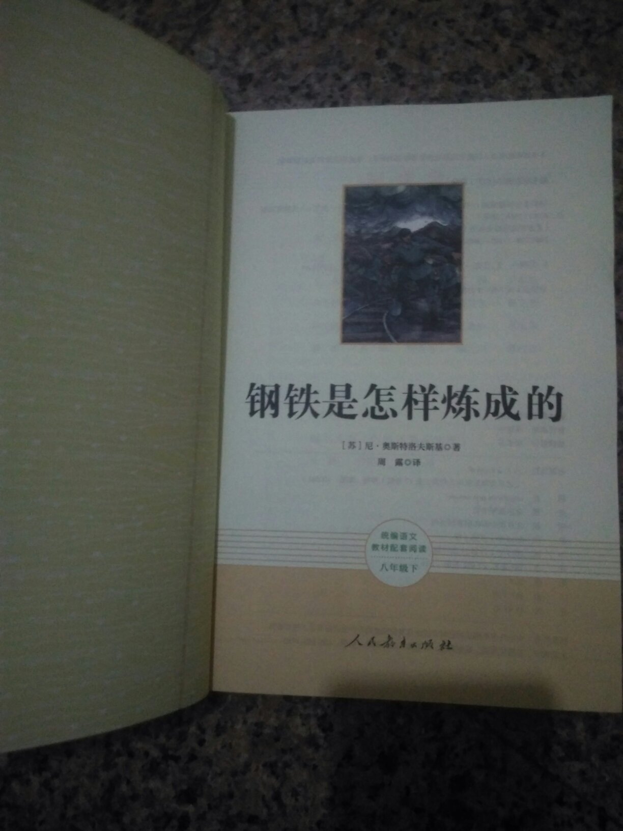 这本书是名著《钢铁是怎样炼成的》，图书是正品，价格实惠，送货很快，值得推荐。