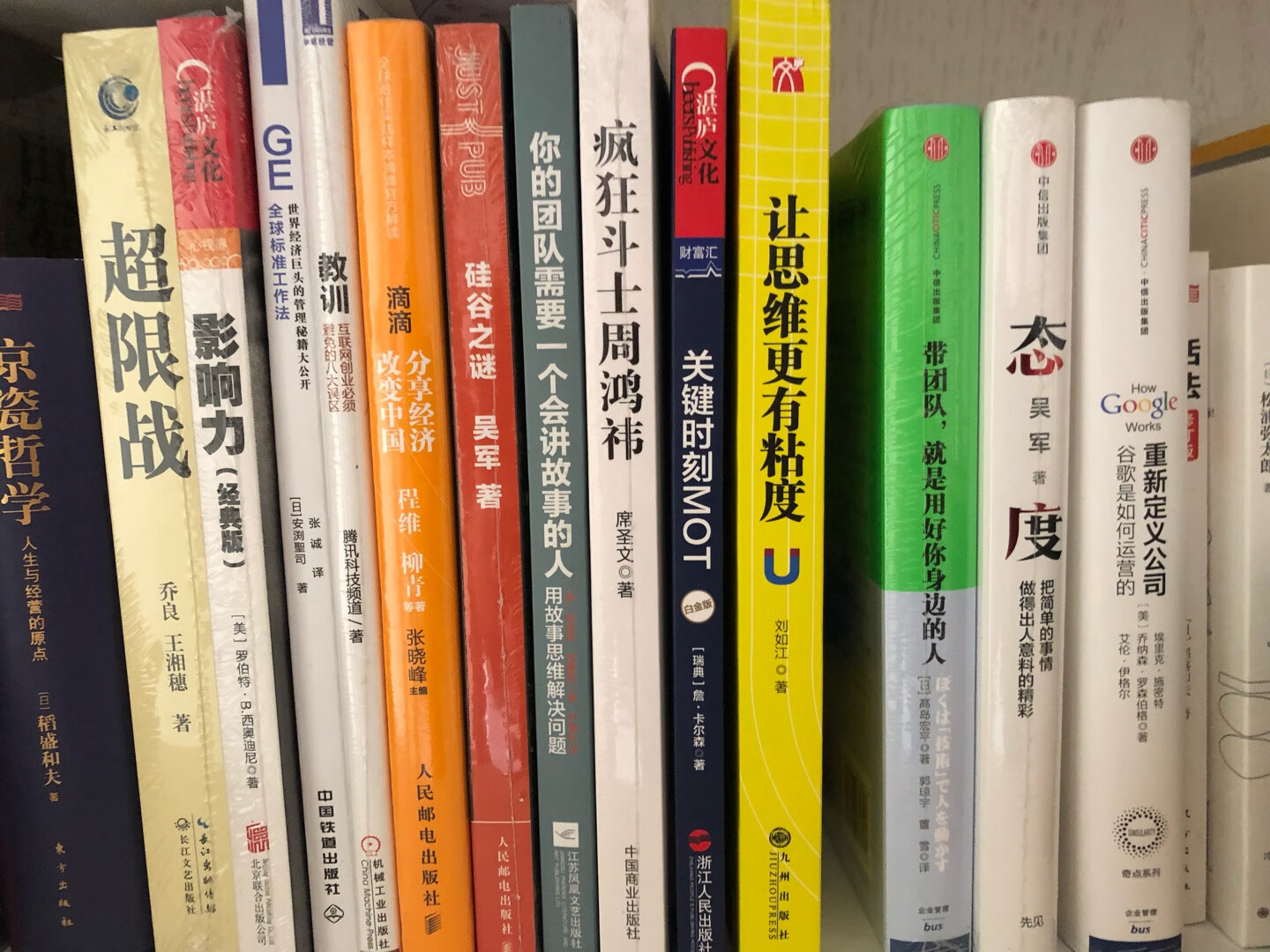 书中总结分享的一些管理方法，比较系统全面，如十二条令操作框架、执行四步法和领导力三要素，值得推荐！