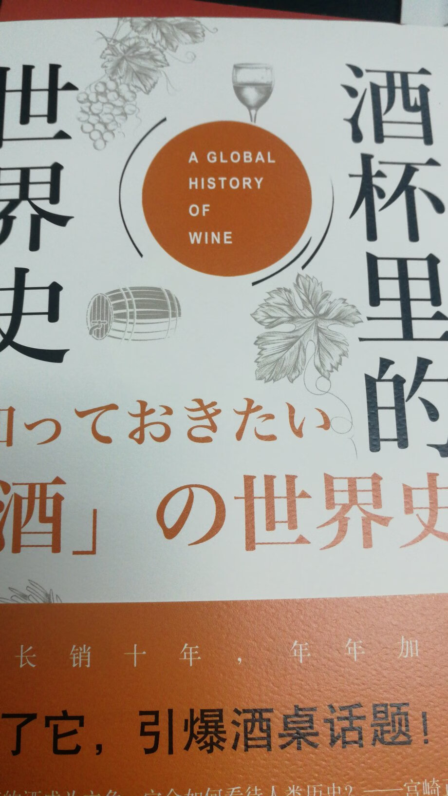 这本书以酒为切入点，揭示人类世界历史的发展进程。通过酒文化以及各种酒文化之间的交流，揭示世界各个文明之间的互动过程。