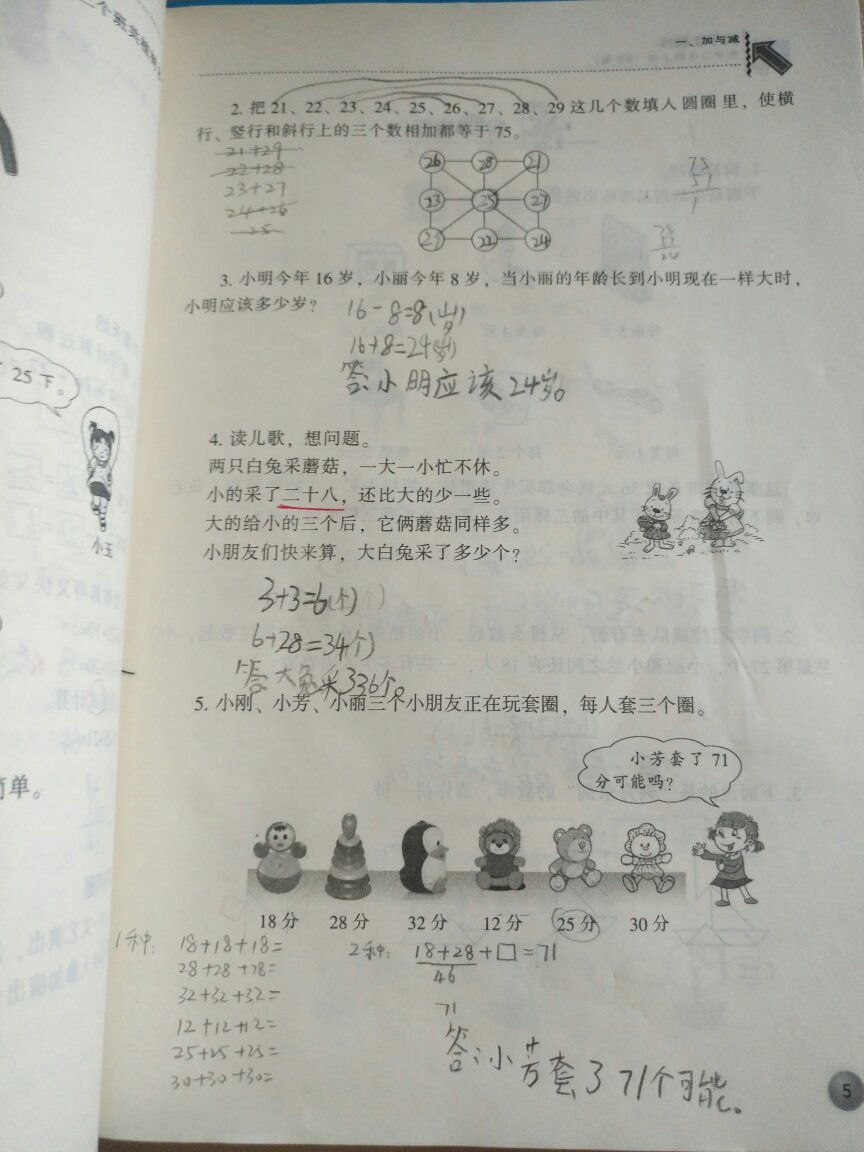 数学老师指定购买的教辅书，内容深入浅出，非常实用，有讲有练，对培养孩子的良好学习习惯挺有用的。推荐购买！