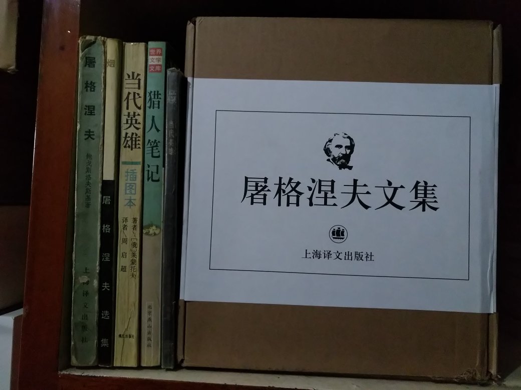 上海译文出版社在外文图书翻译出版很有实力。屠格涅夫的小说是中学读的，这套收藏起来慢慢重新看一遍。