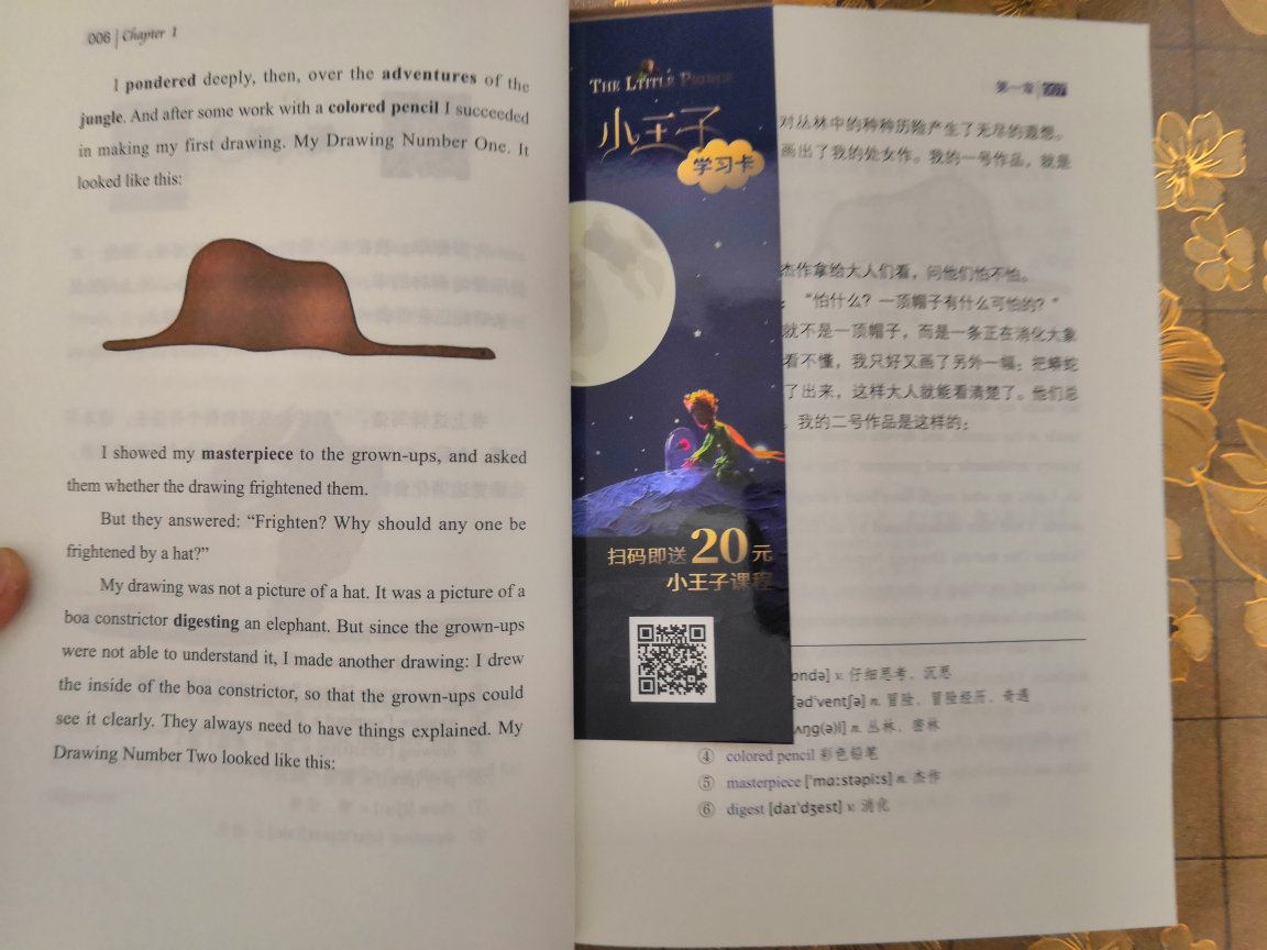 孩子学英语的经典读物，只是对于低年级的孩子来说有点难，查查字典是必须的，总的来说挺好的