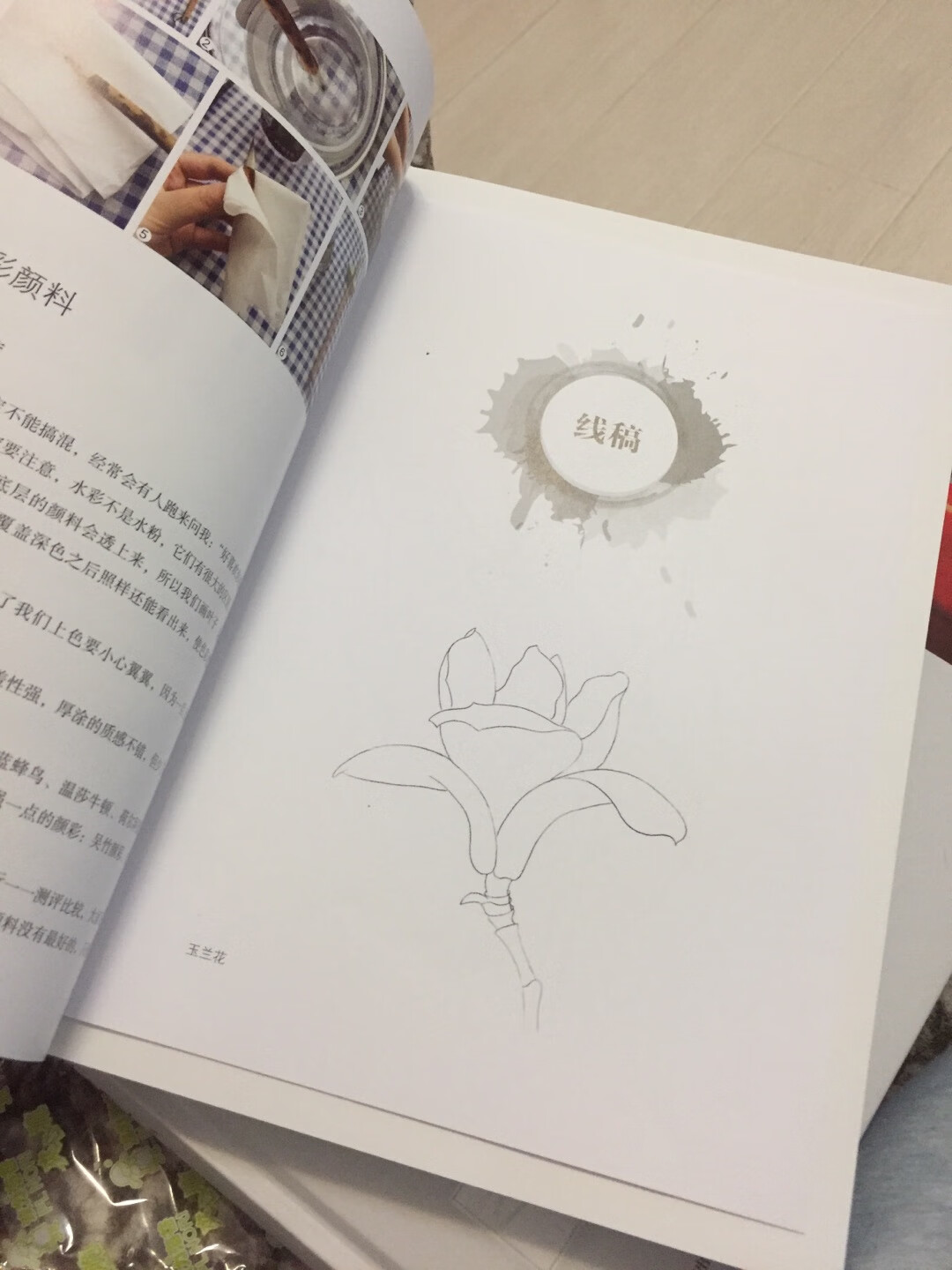 超级逼真的花卉，很美，还有工具的介绍，很实用的一本书