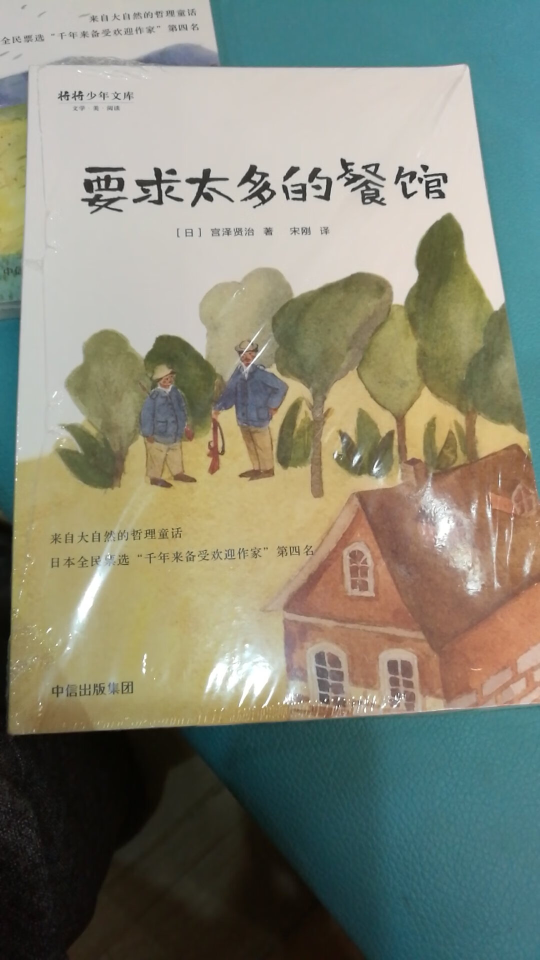 要求太多的餐馆，来自大自然的哲理童话，~全民票选，千年，被售货员作家第四名，都是树林，原野，彩虹和月光赋予我的，什么东西