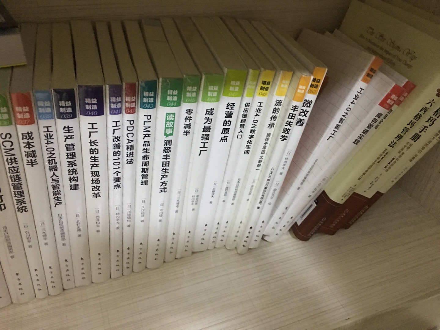 精益制造系列图书全部拿下，618搞活动，便宜。足够学习很久的！赞一个