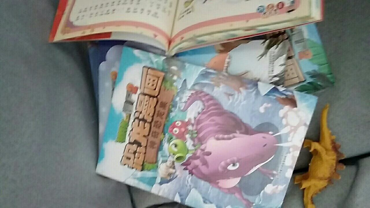 收到货了，小孩喜欢恐龙的书，都买了不少了