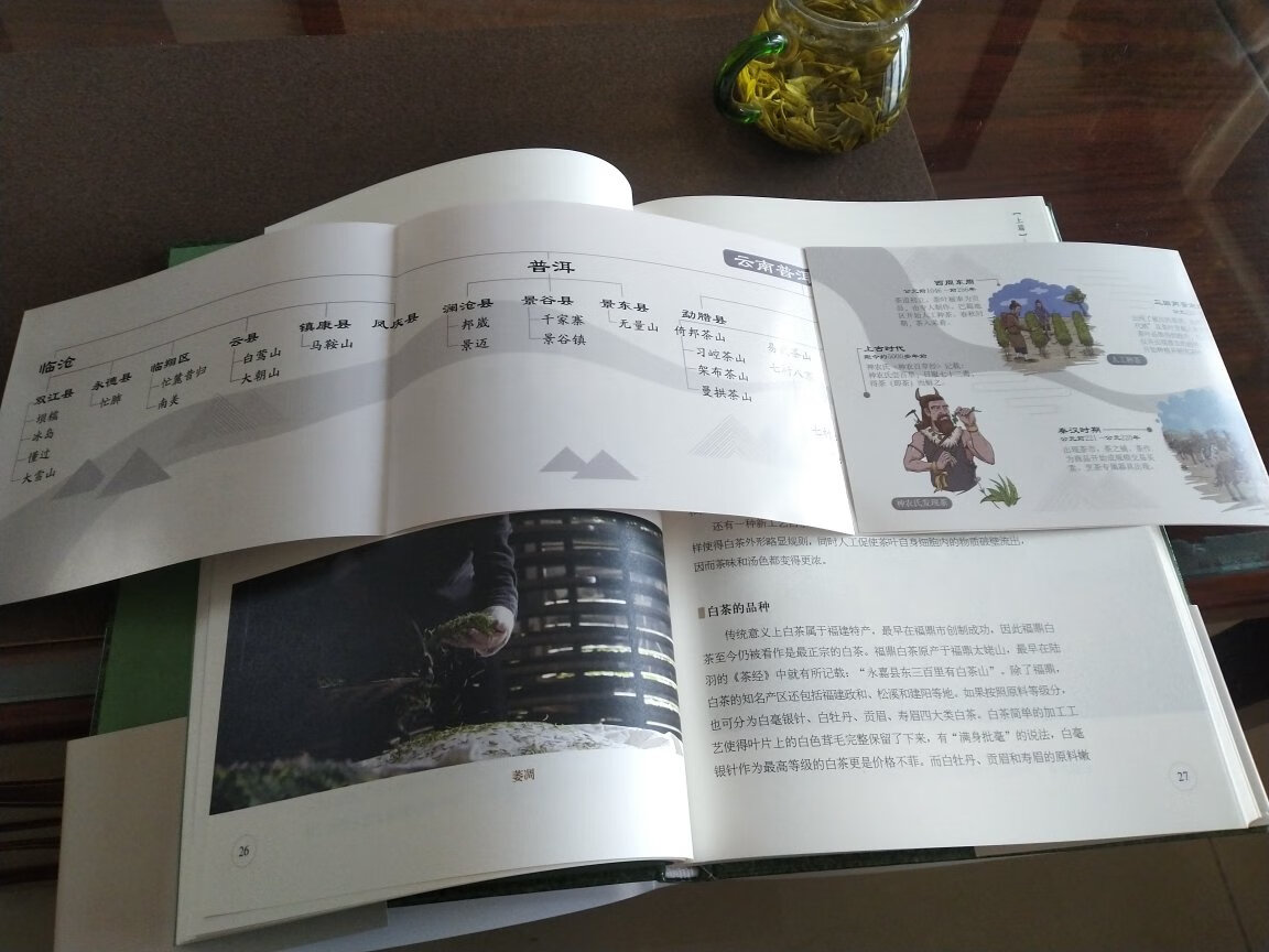 非常好的一本茶类书，介绍茶类齐全通俗易懂，喜欢中国茶的人建议必备一本