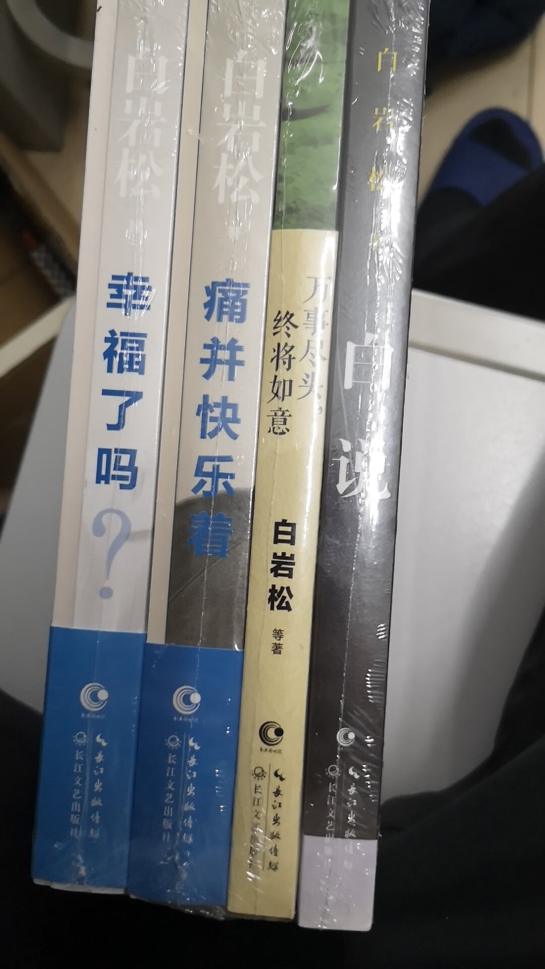 白岩松是舍友推荐的，他的文字据说很有力度，思想很有深度，借机会买回来看一看。