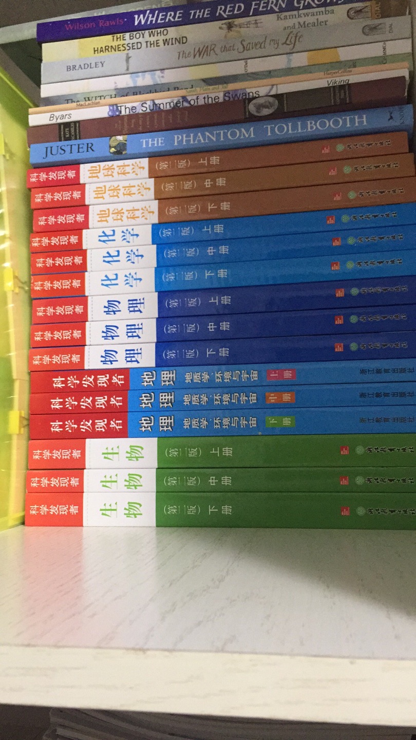 他山之石，可以攻玉。这套美国经典教材有很多值得我们的教材编篡者借鉴的地方。