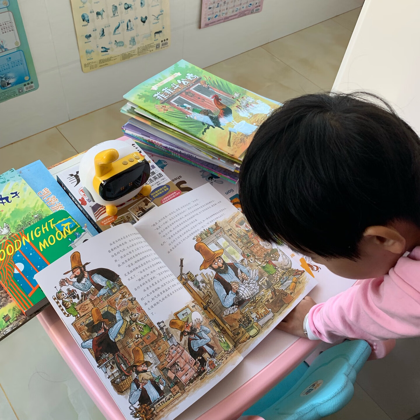 五岁女娃超级爱看，买回里每天比看的，孩子喜欢看的书就是好书，